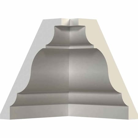 Ekena Millwork 3 1/8"P x 3 1/2"H Inside Corner Moulding (matches moulding MLD03X03X04QU) MIC03X03QU